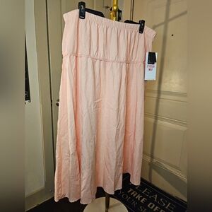 Pink Maxi Skirt NWT Plus